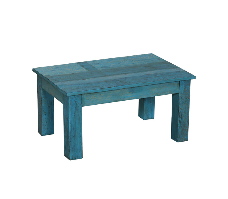 Indischer Couchtisch blau