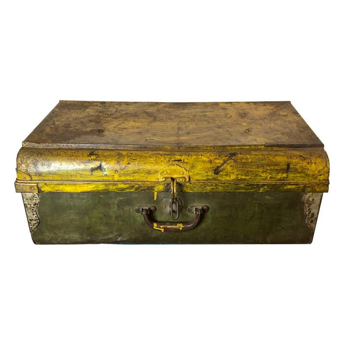 Indische Metalltruhe