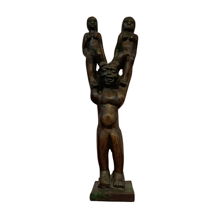 Indische Skulptur aus Holz