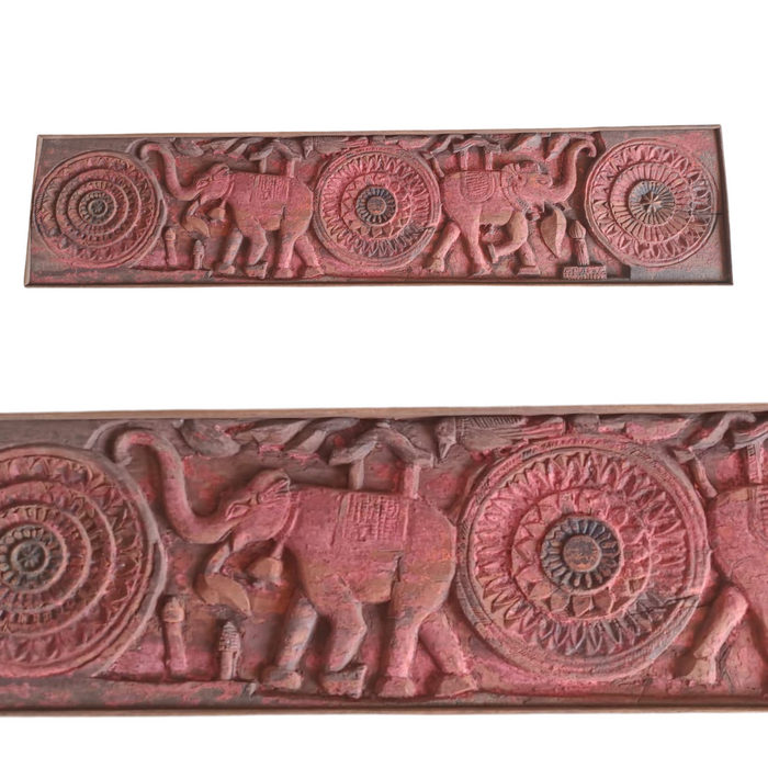 Wandpaneel mit Elefanten