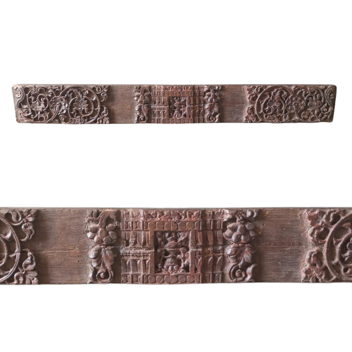 Indisches Wandpaneel mit Blumen