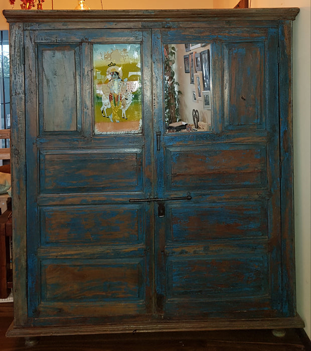 Indischer Schrank Vintage