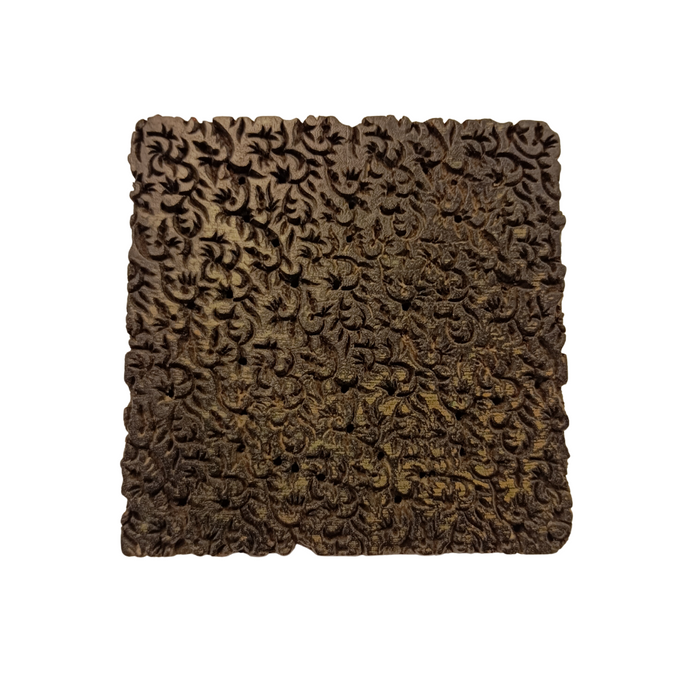 Indischer Textilstempel aus Holz