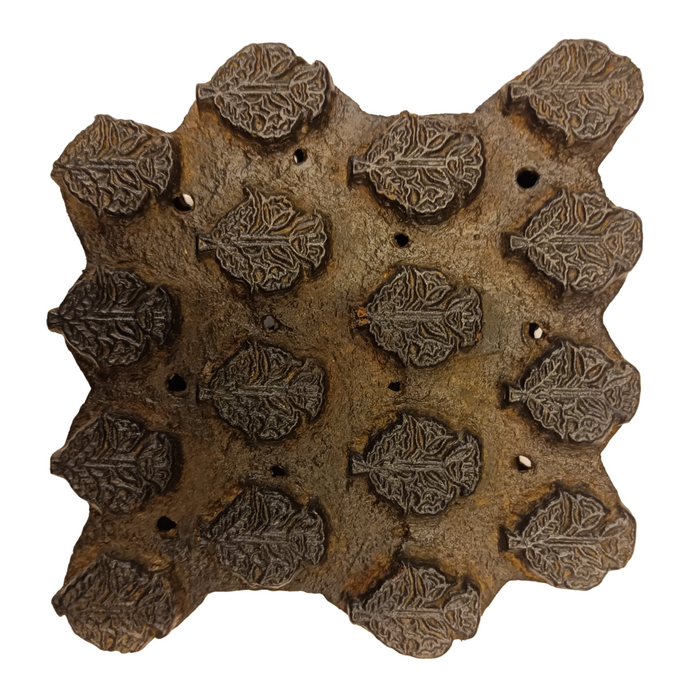 Indischer Textilstempel aus Holz