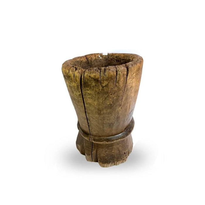 Alter Holzmörser