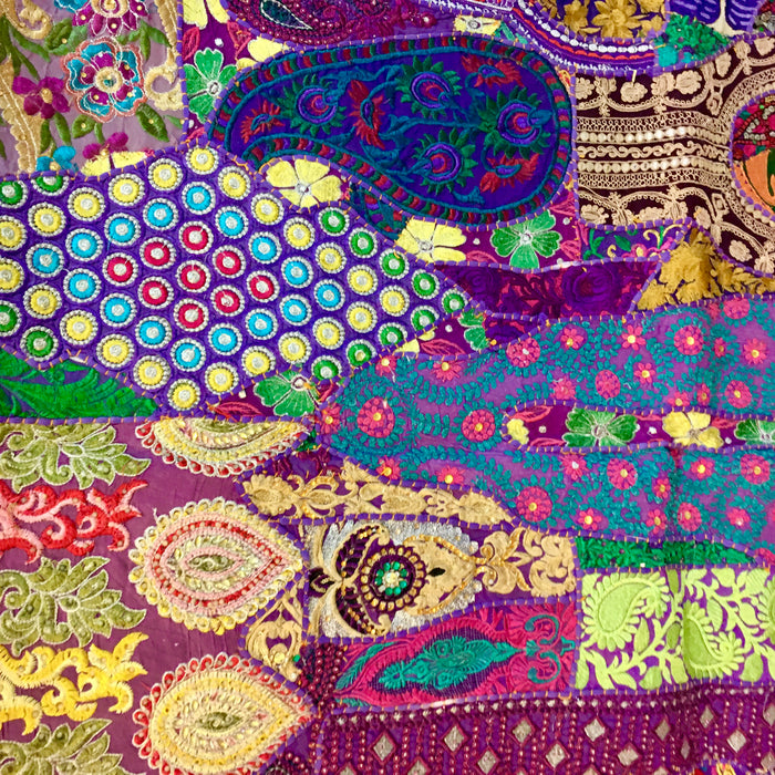 Patchwork Bettüberwurf / Wandbehang