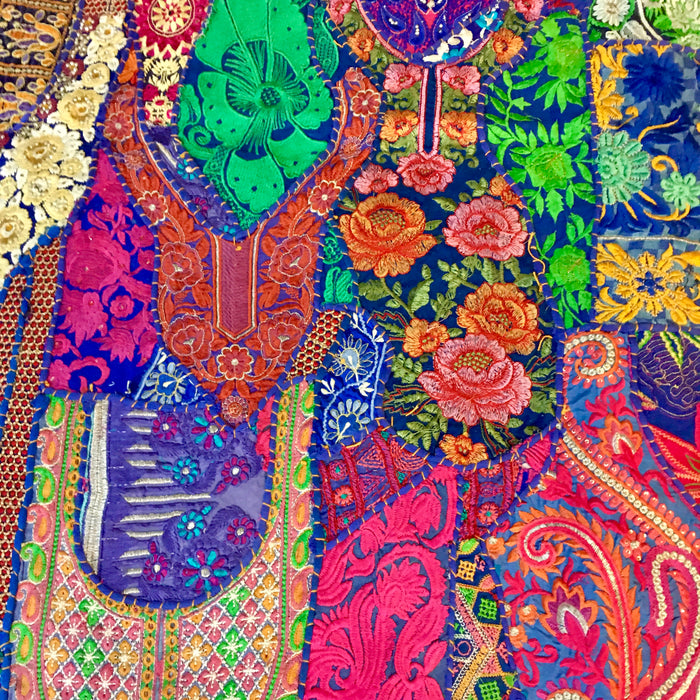 Patchwork Bettüberwurf / Wandbehang