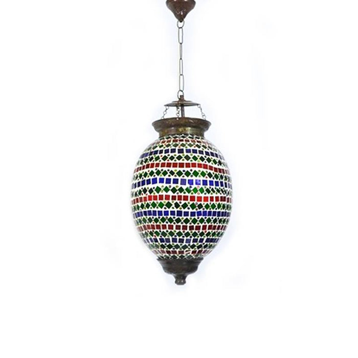 Mosaiklampe aus Indien