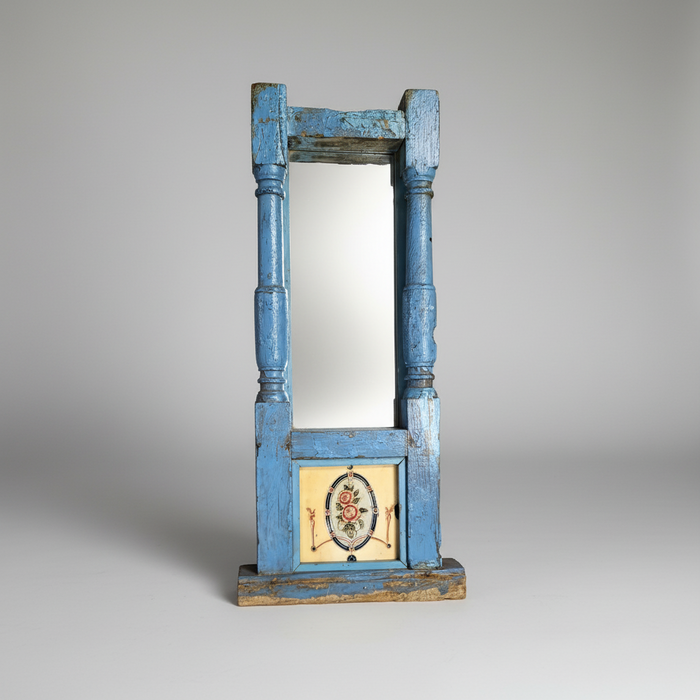 Elegante blaue Spiege