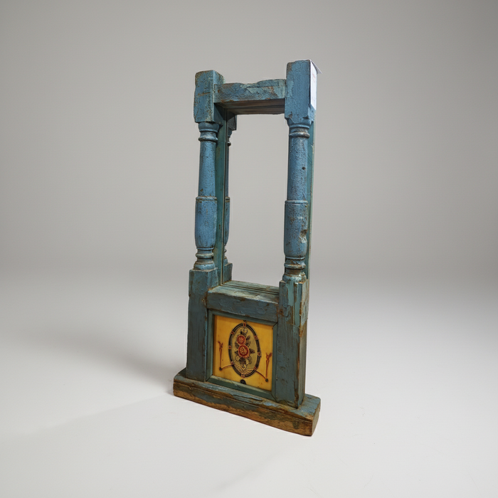 Elegante blaue Spiege