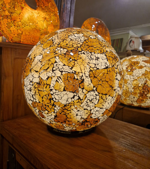 Mosaiklampen Handarbeit