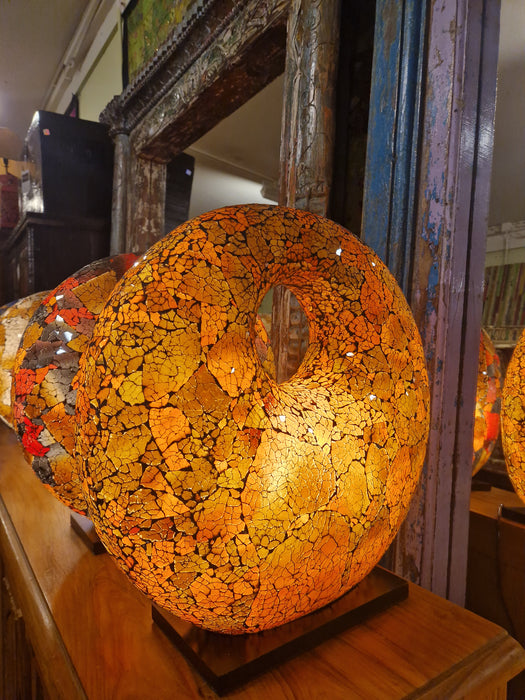 Mosaiklampen Handarbeit