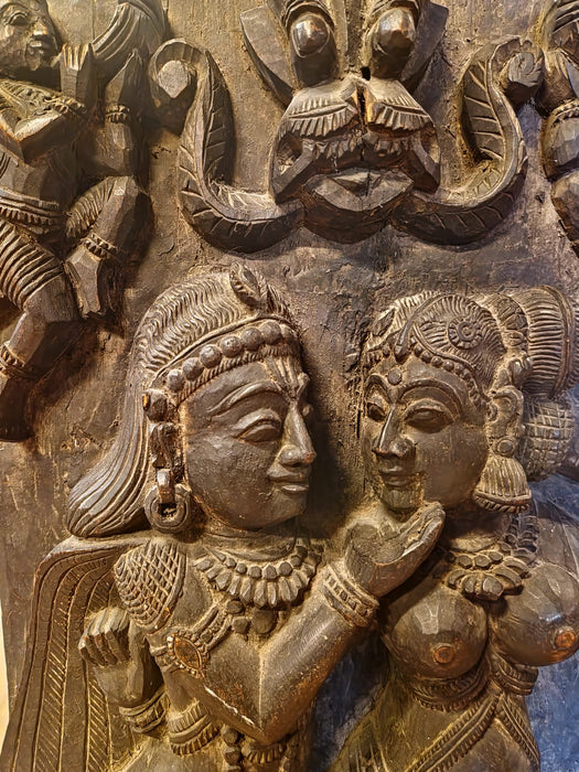 Krishna und Parvati