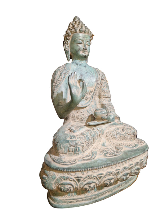 Buddha aus Messing