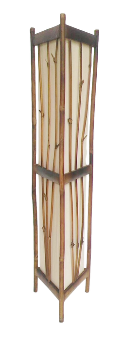 Bambus Stehlampe