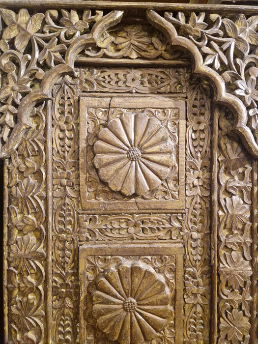 Türpanel aus Teakholz