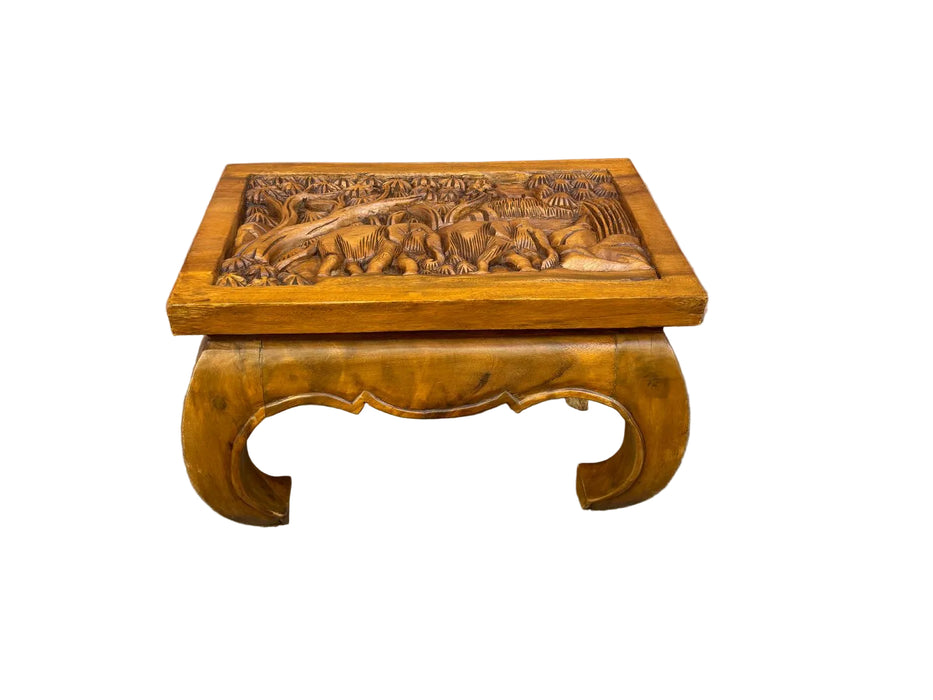 Tailändische Opium Tisch