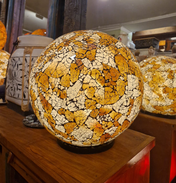 Mosaiklampen Handarbeit