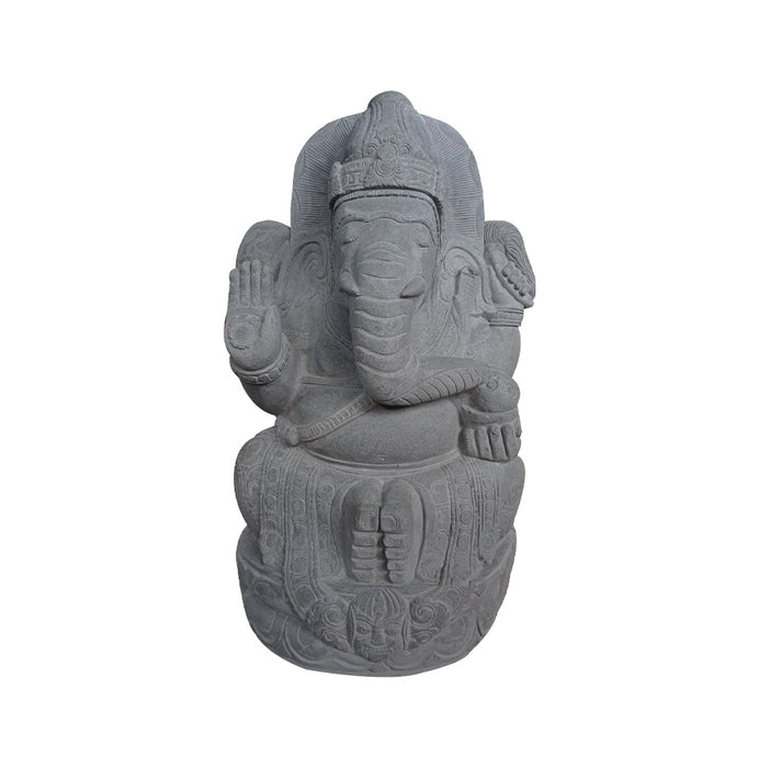 Ganesha aus Flussstein