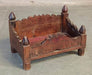 Kleiner Hausaltar aus Holz – Nr. 4 – braun/rot