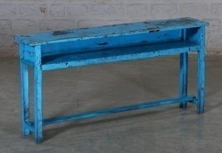 Konsolentisch blau