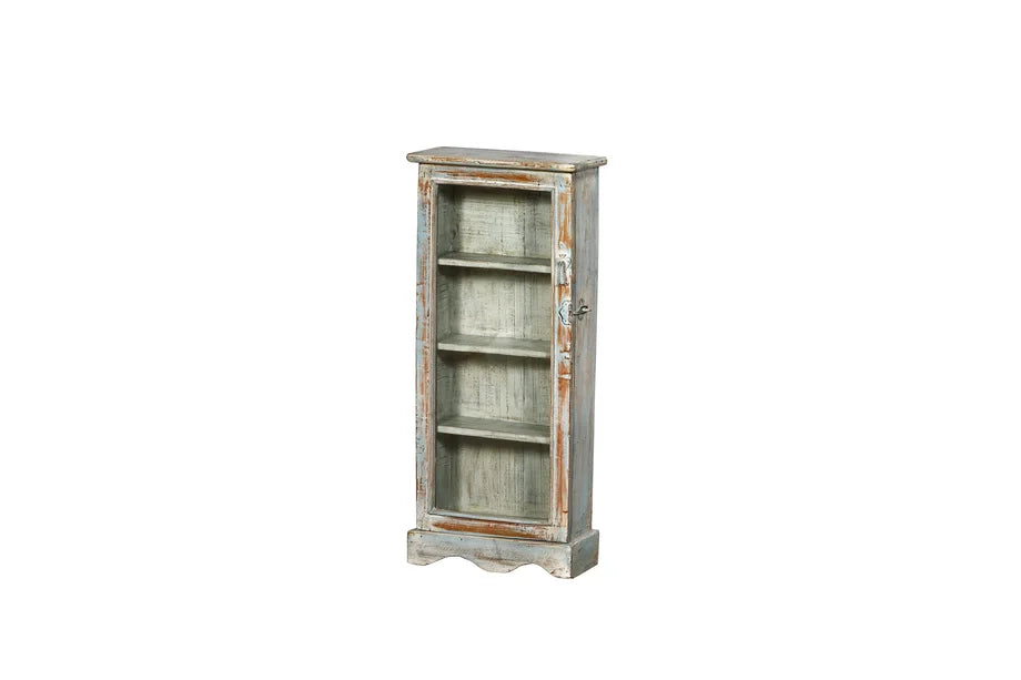 Regalvitrine Shabby White