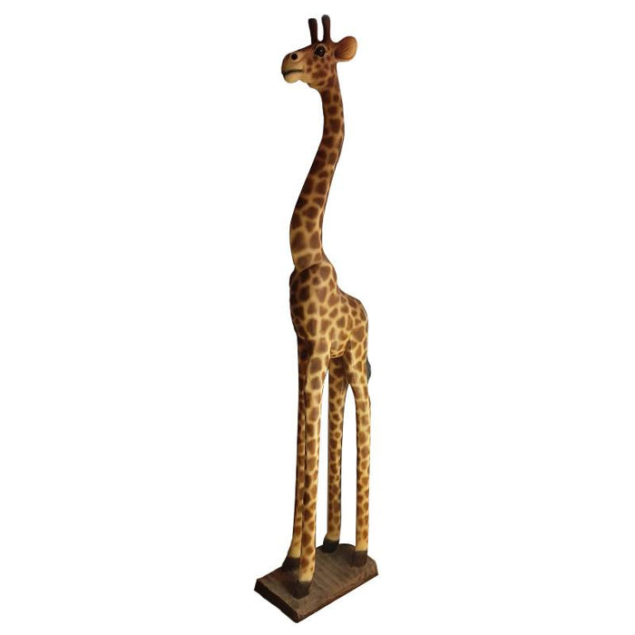 Giraffe aus Holz