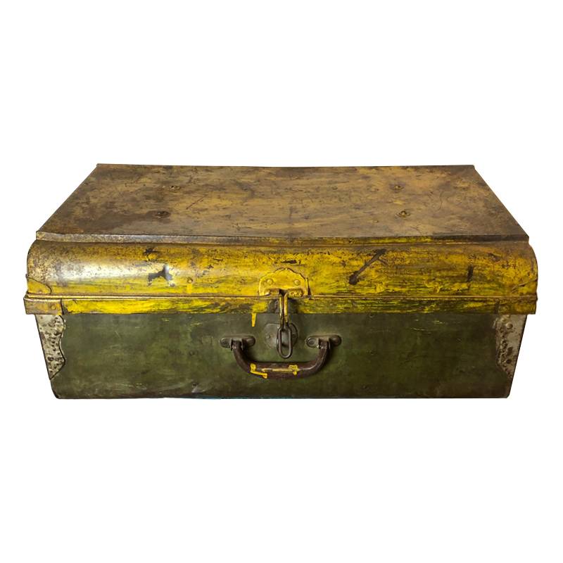 Indische Metalltruhe • Morton Onlineshop