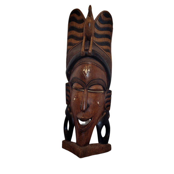 Holzmaske aus Afrika