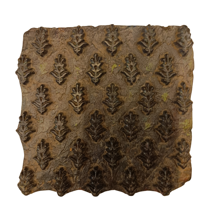 Indischer Textilstempel aus Holz