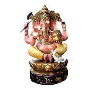 Ganesha auf Lotusthron