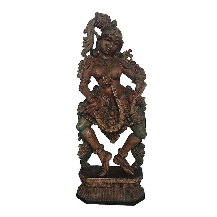 Indische Tänzerin Skulptur