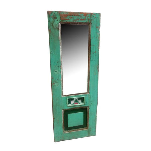 Vintage Spiegel grün